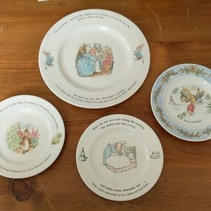 Peter Rabbit dishes